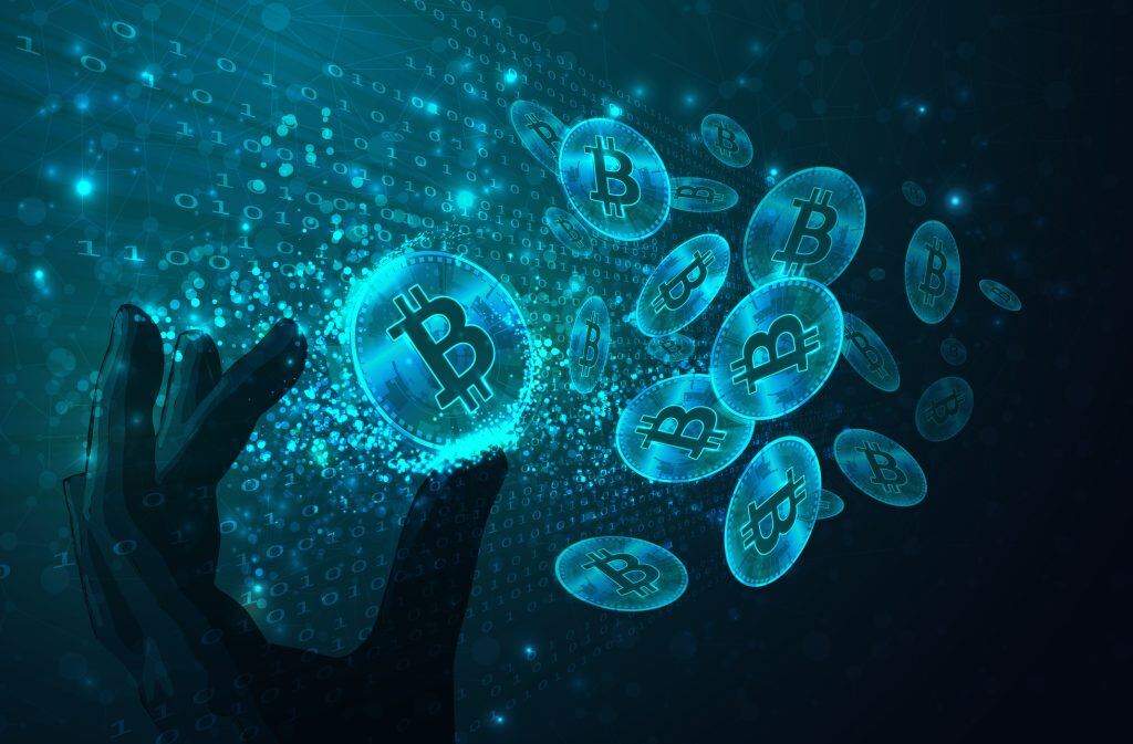 Bitcoin coin cryptoassets